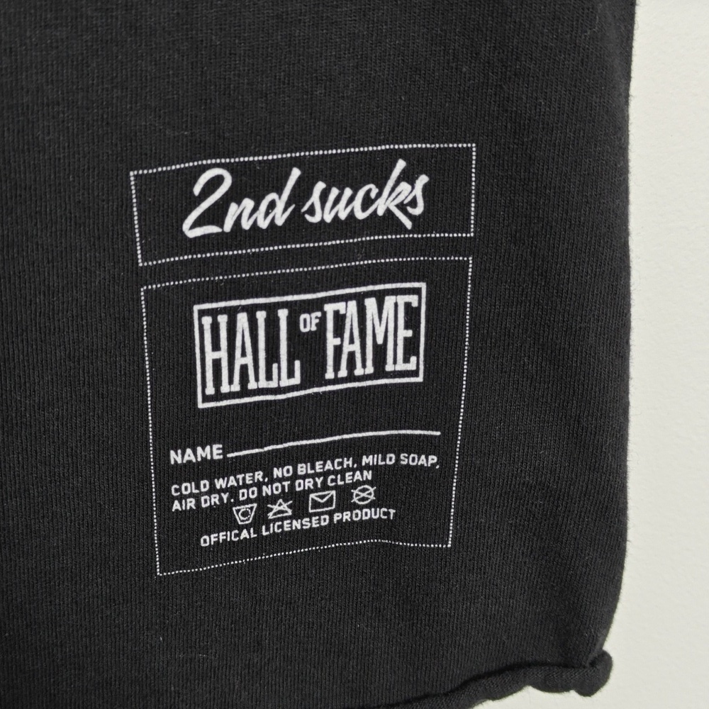 Hall Of Fame Balls Deep 2nd Sucks 3/4 Sleeve Shirt Size Small — image 3 of 8